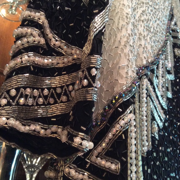 Judith Ann Creations Black and White Dress - Picture 12 of 16